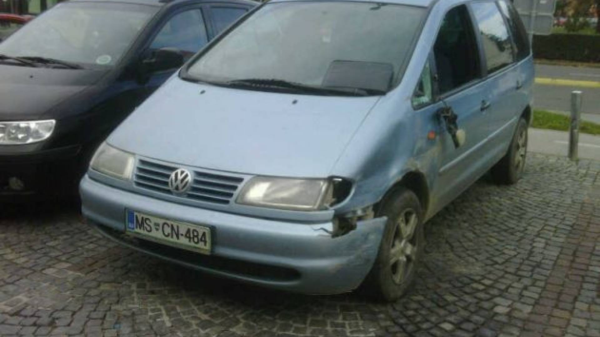 V nesreči naj bi nastala le materialna škoda