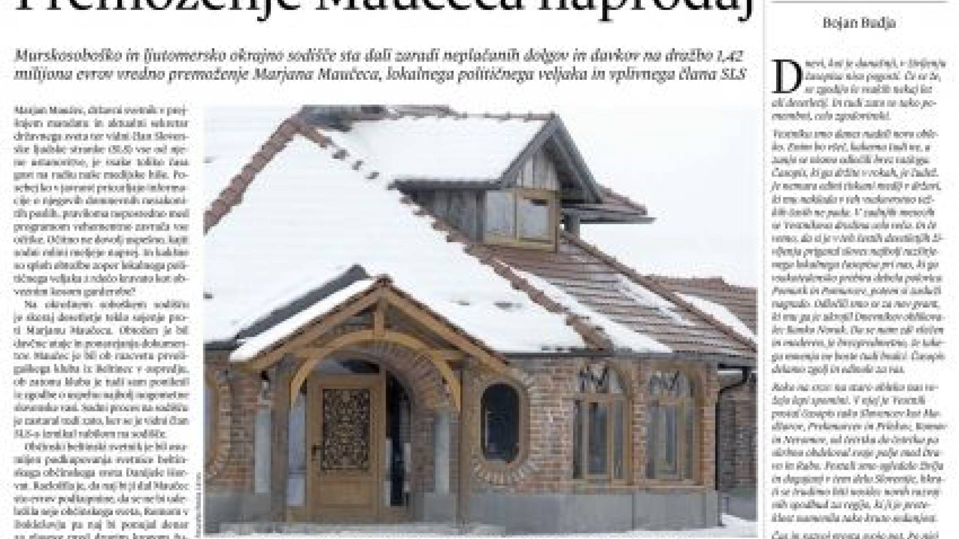 Tednik Vestnik odslej v novi podobi