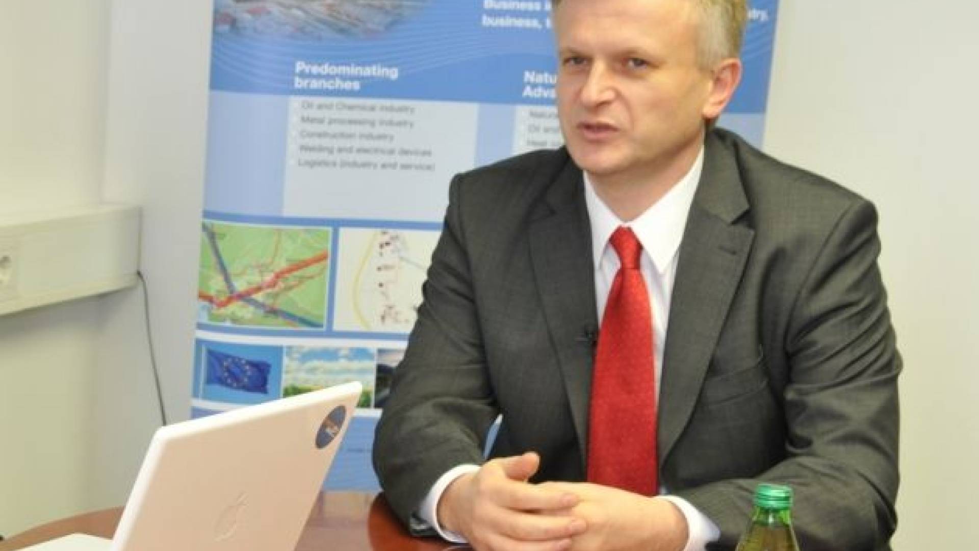 Na snemanju Intervjuja 2.0 z Andrejem Horvatom