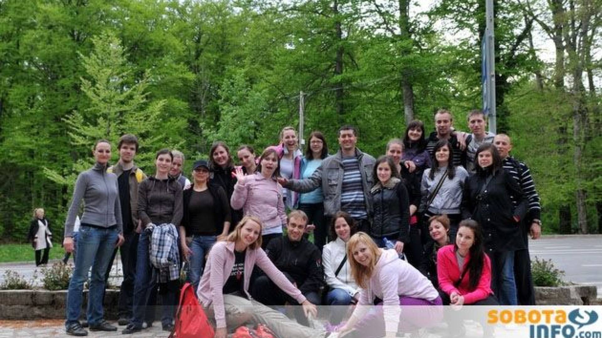 Člani Kluba prekmurskih študentov