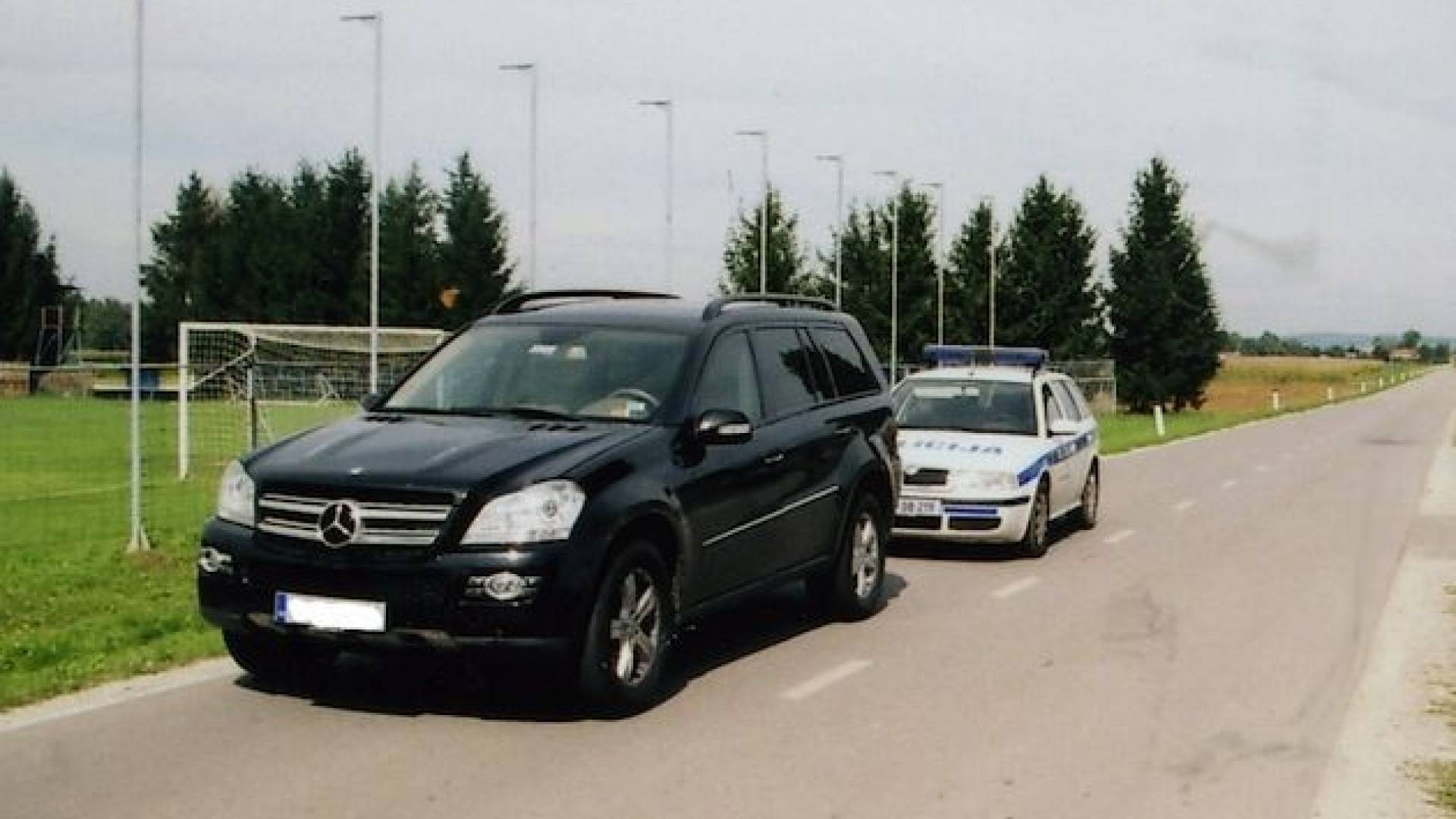 Ukraden Mercedes Benz GL