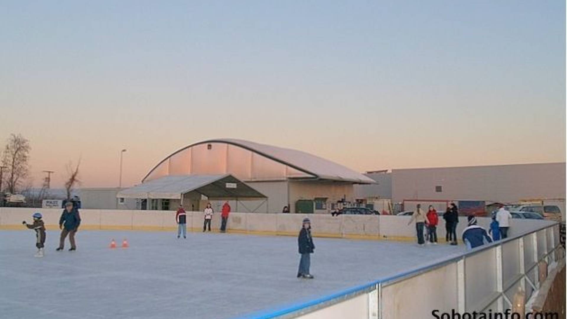 Drsališče pri BTC-ju.