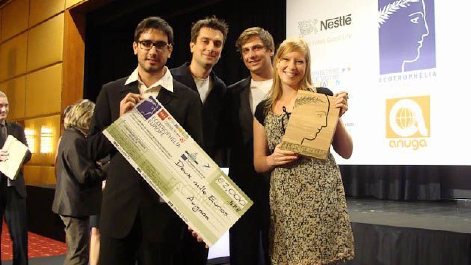 Evgen Benedik, Gregor Šömen, Matej Šömen in Katarina Borovšak.jpg