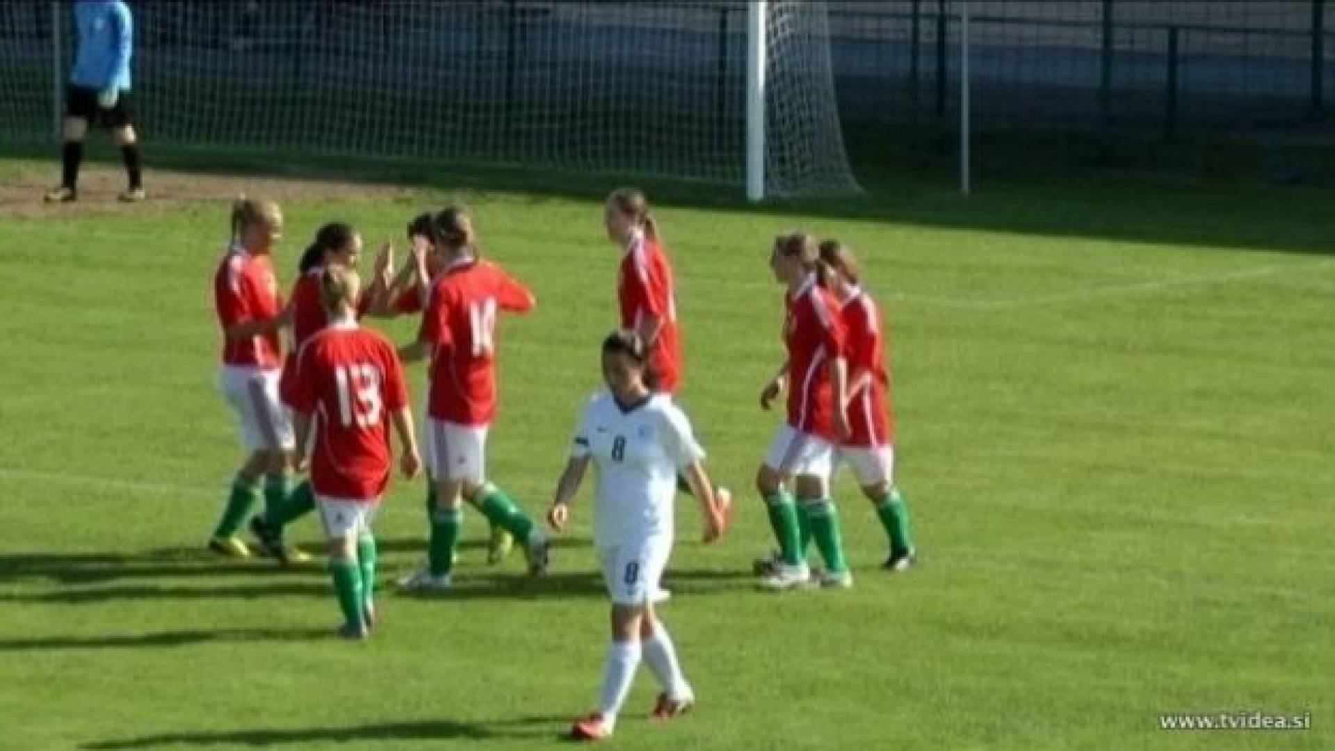 Slovenke so morale priznati premoč Madžarkam; Foto: tvidea.si