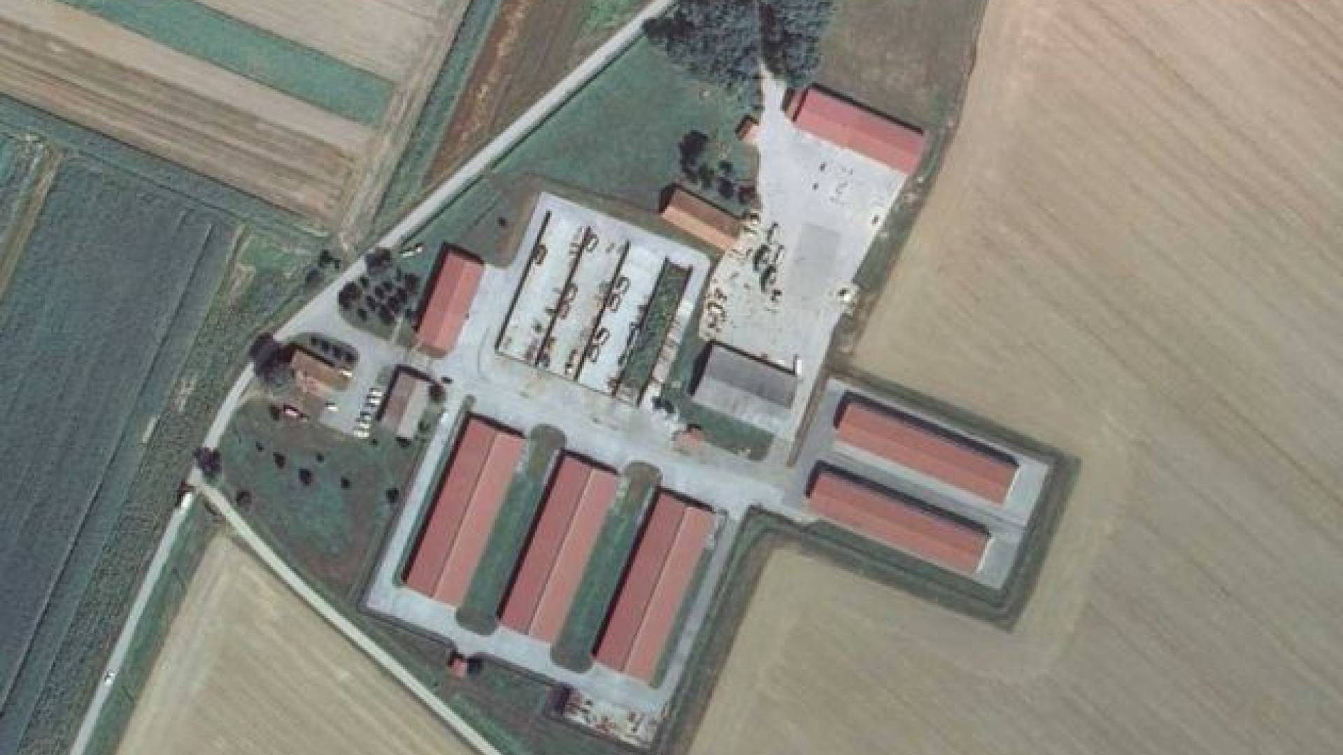 Bioplinarna v Nedelici iz zraka. 