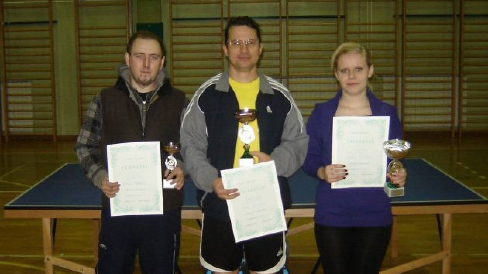 Od leve proti desni: Srečko Vogrinčič, Edi Gomboc in Tjaša Prelec.