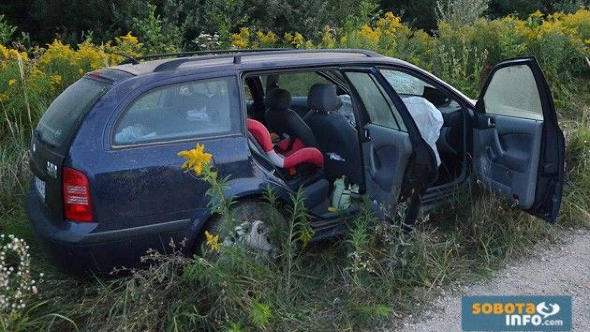 Nesreča na pomurski avtocesti - umrl romunski otrok (14. 8. 2012) 10 Sobotainfo.com