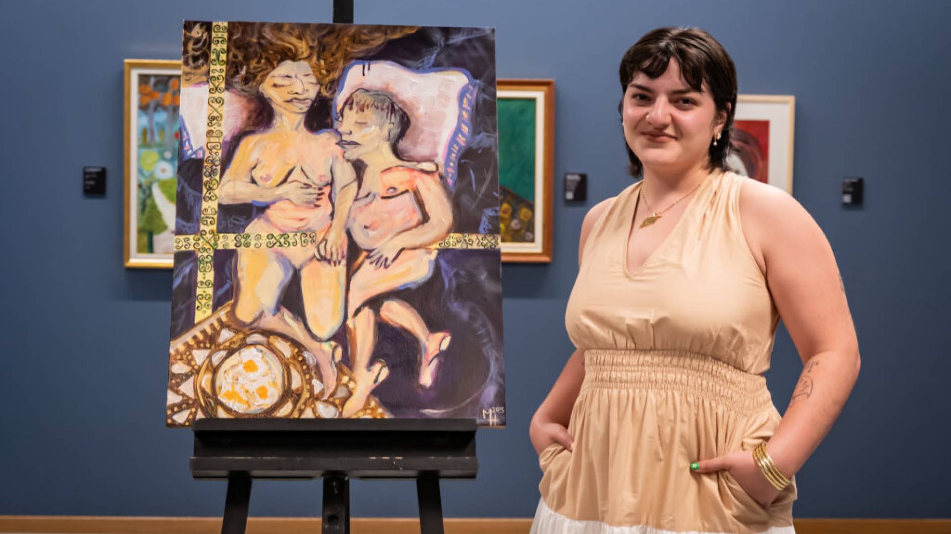 Mariam Hussein (Foto: Galerija Trebnje/Klemen Ceglar)