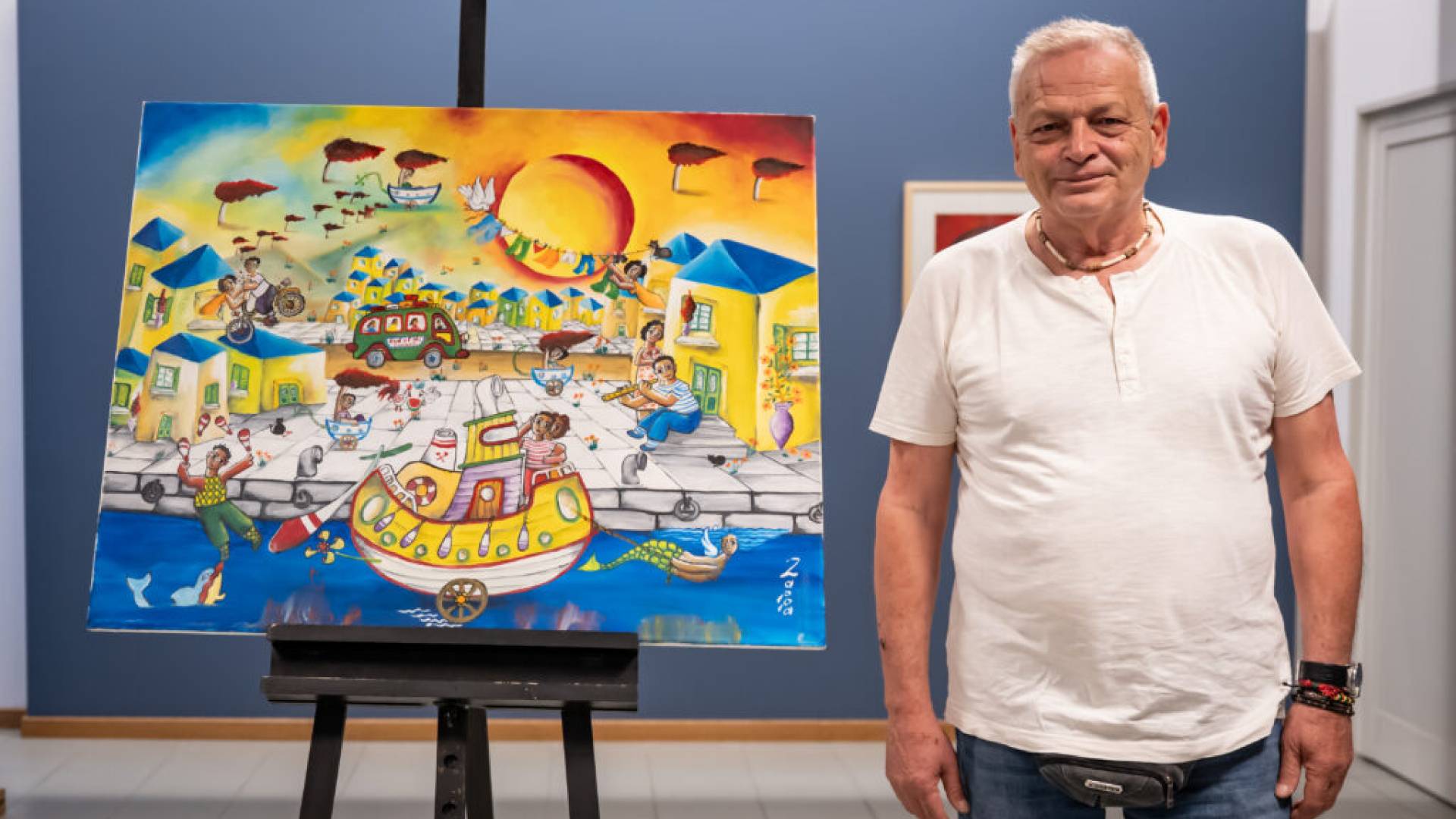 Nikolaos Zarras (foto: Galerija Trebnje/Klemen Ceglar)