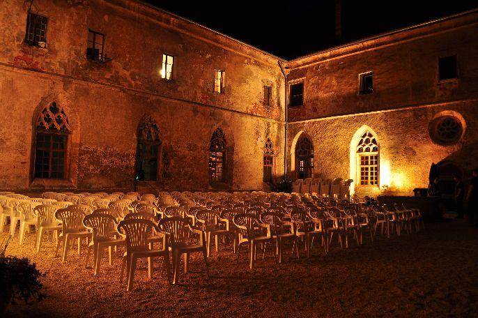 #throwback: 1. Kino brez stropa na dvorišču Dominikanskega samostana leta 2010 (foto CID Ptuj)