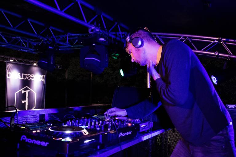 Paul Sparkes je pošteno razplesal Forestroom (Foto Špela Težak)