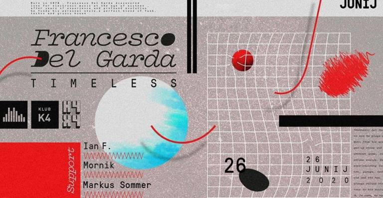 V petek od 23. ure dalje ste vabljeni v K4, kjer bo muziko sukal italijanski DJ, Francesco Del Garda.