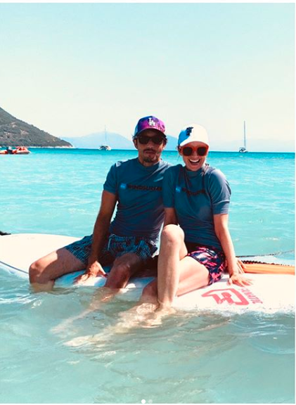 "Čeprav sem trenutno totalno utrujen od surfanja, sem mentalno zelo sproščen, spočit in osvobojen."