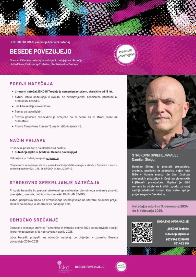 Besede povezujejo 2025