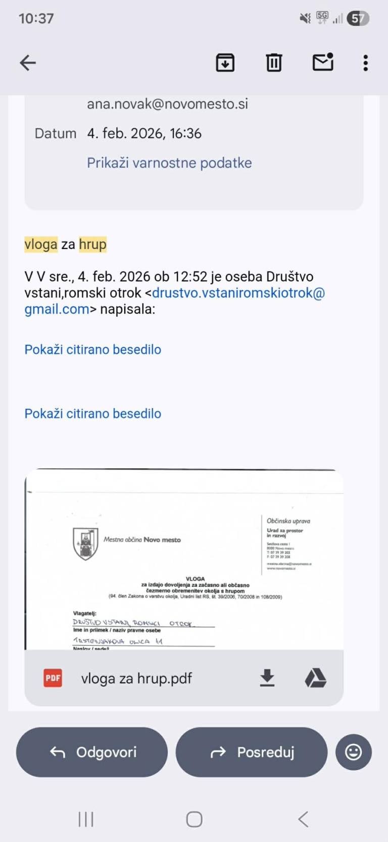 Foto: Vstani, romski otrok
