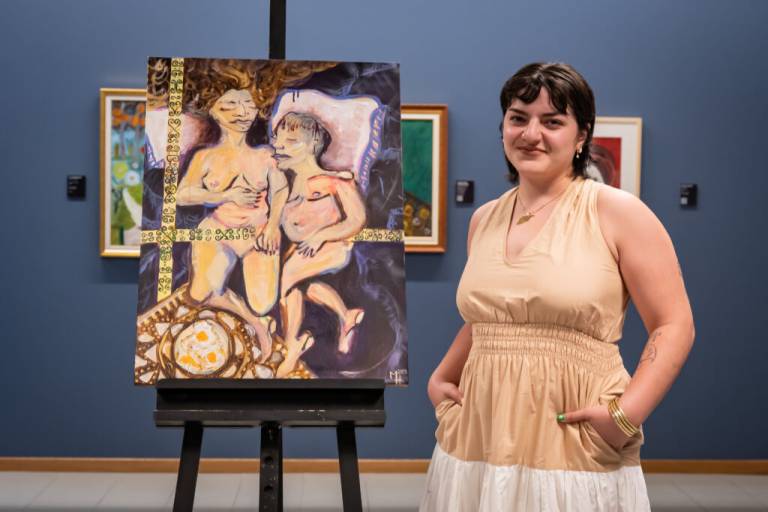 Mariam Hussein (Foto: Galerija Trebnje/Klemen Ceglar)