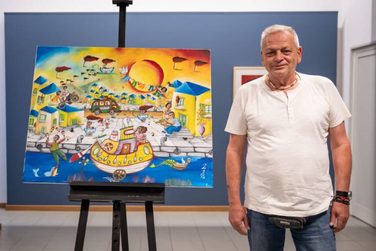 Nikolaos Zarras (foto: Galerija Trebnje/Klemen Ceglar)