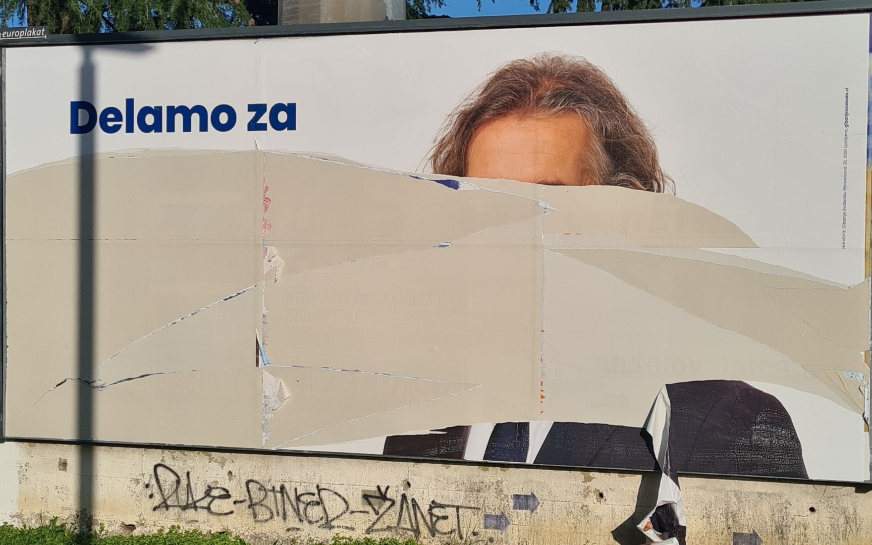 Obrazi Politikov Na Obcestnih Plakatih Tarča Vandalov | Sobotainfo.com