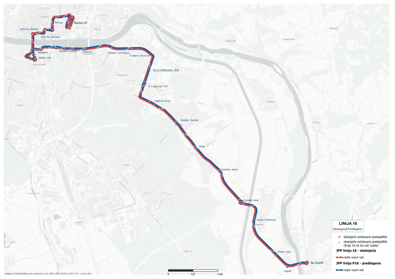 Vse o spremembah avtobusnih linij v Mariboru Se vozite v Duplek? Tako